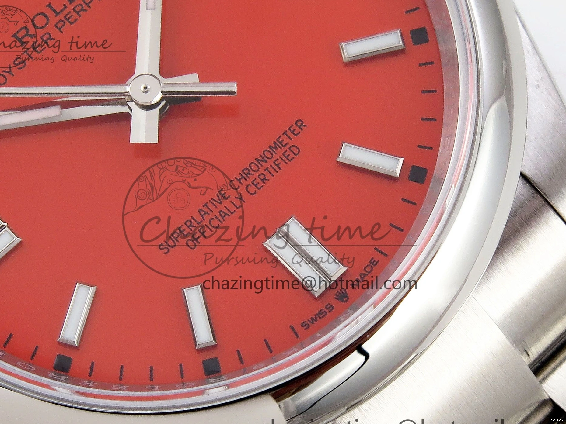 MiroTime 0513 WrinkleFree Oyster Perpetual 126000 36mm APF 1:1 Best Edition 904L Steel Red Dial VR 1422